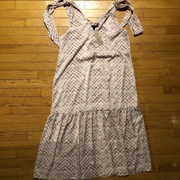 Brand New Banana Republic Drop Waist Tie Straps Dress - Picture 5 of 14